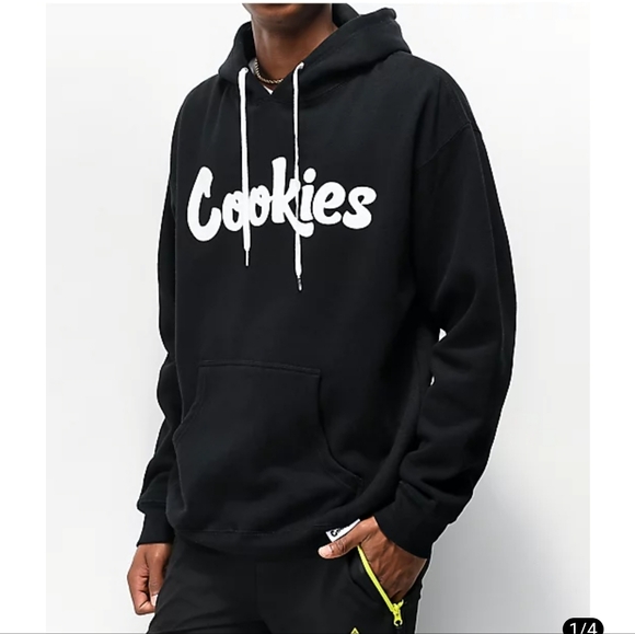 Cookies Black Hoodie - Unisex - Picture 1 of 12